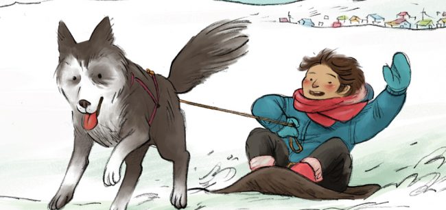 Kamik’s First Sled (Inuktitut)