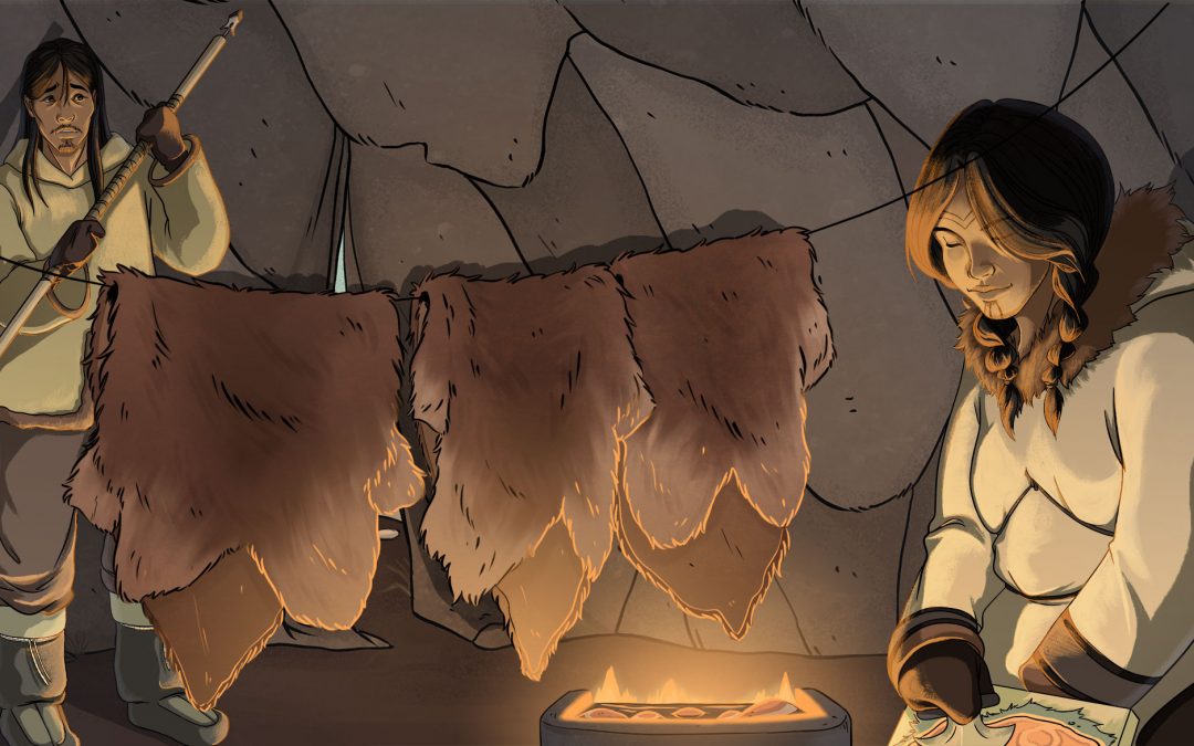 ᑎᕆᒐᓐᓂᐊᑉ ᐊᕐᓇᖓThe Fox Wife (Inuktitut-Nunavik dialect)