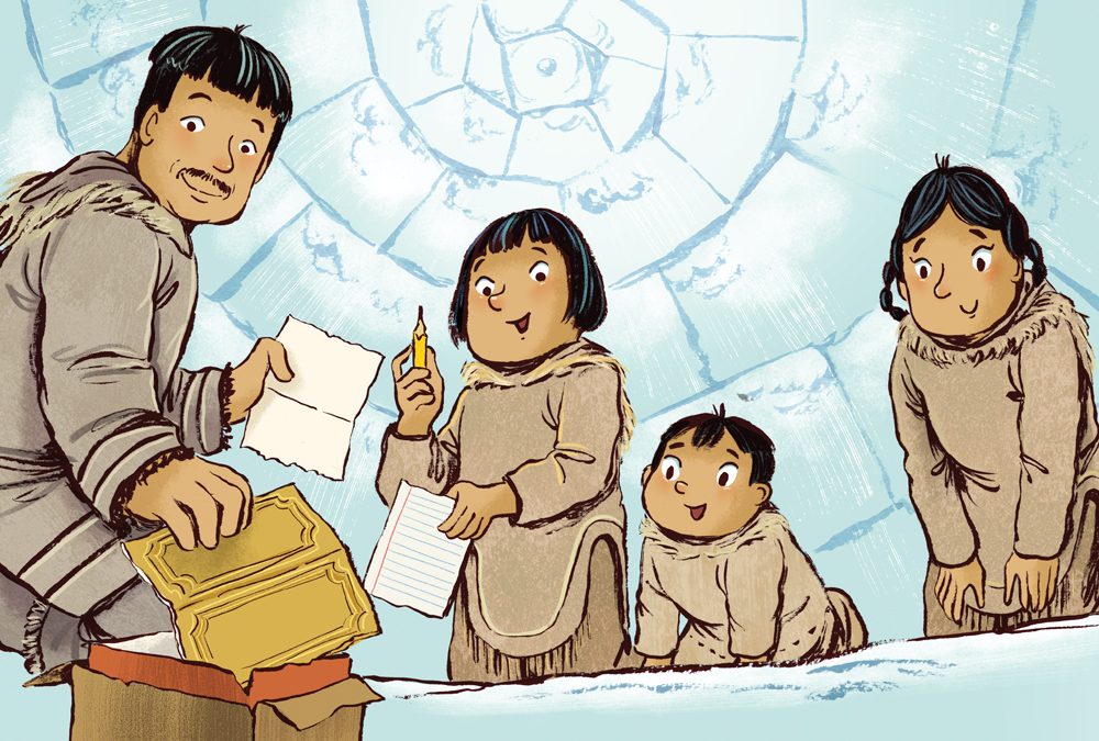 ᑎᑎᕋᐅᑦ The Pencil (Inuktitut)