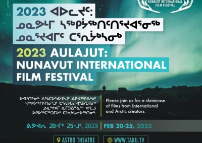 2023 Aulajut Nunavut International Film Festival